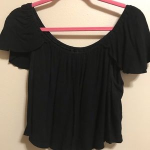 Topshop off the shoulder top